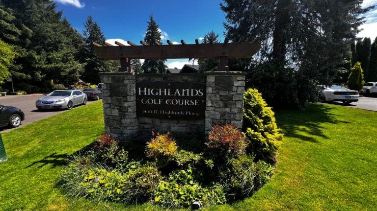 Highlands Golf Course Sign Tacoma Washington 768x431