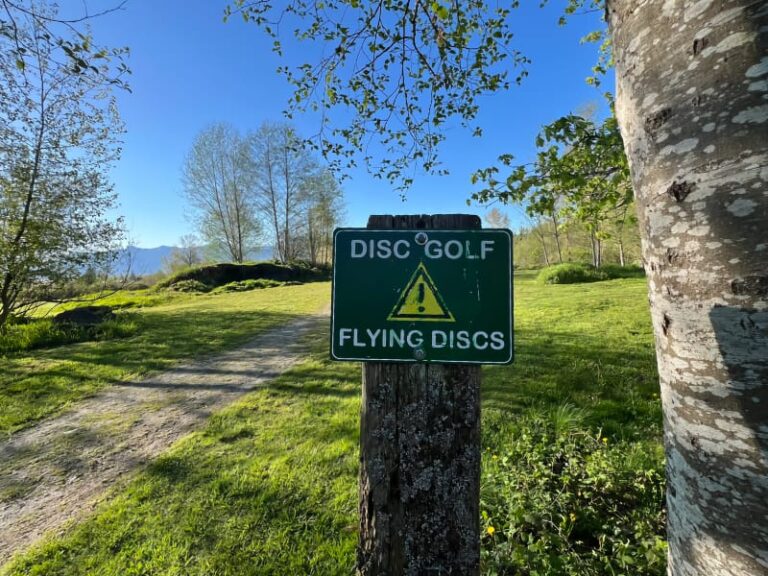 Northern State Disc Golf Course Sign Northern State Disc Golf Course Sign