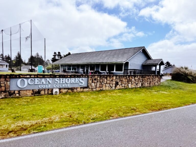 Ocean Shores Golf Course Sign